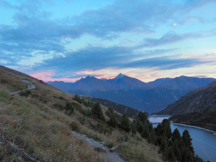 Arete du Soleil (60).jpg - Et le coucher de soleil approche inexorablement